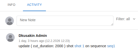 detailed view activity