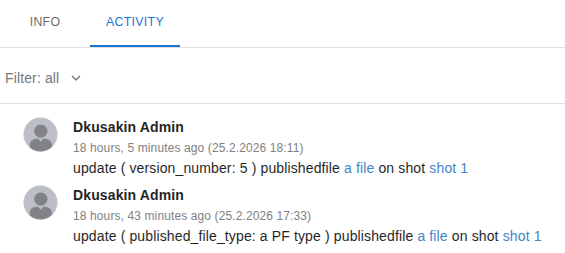 detailed view activity